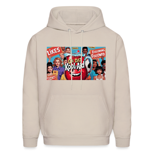 On Dat Kool-Aid Designer Hoodie, Sip the Truth—Not the Hype - Sand