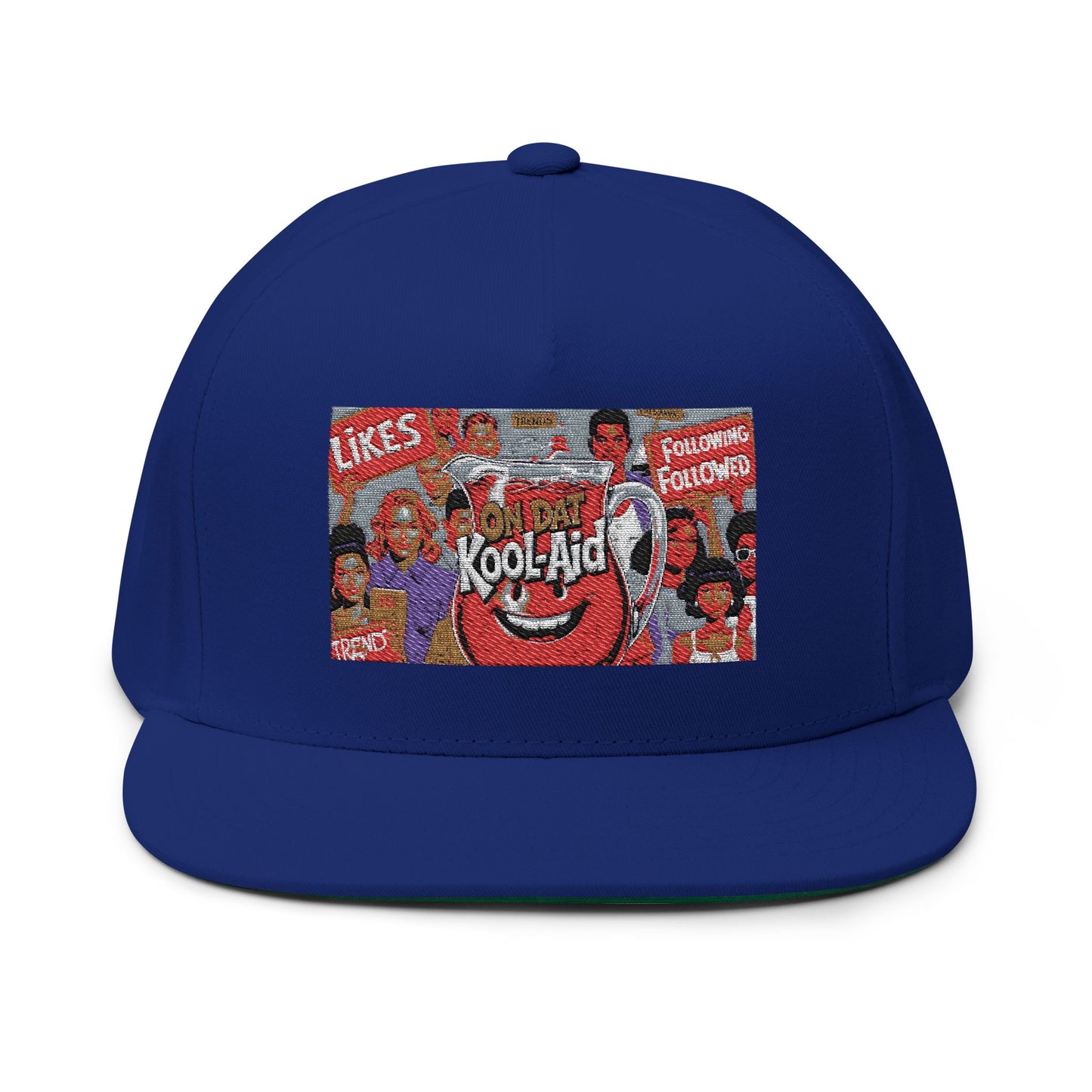 On Dat Kool-Aid Designer Flat Bill Cap